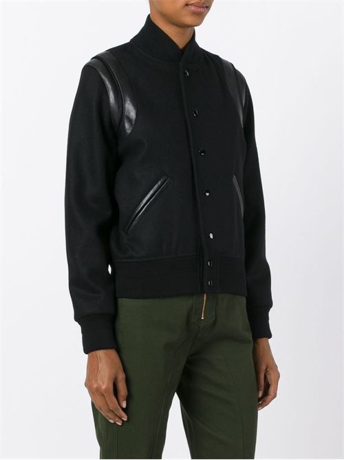 College-style jacket SAINT LAURENT | 376283Y197Q1000